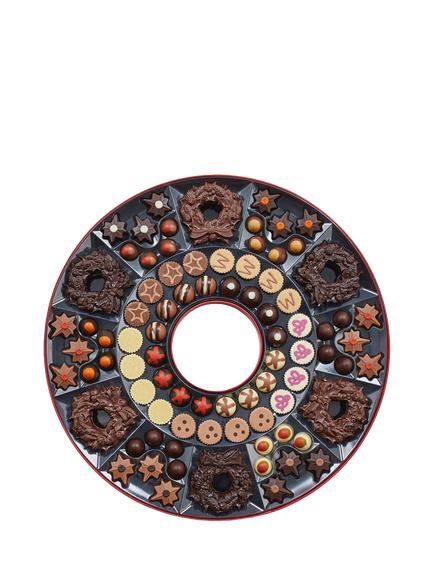 Hotel Chocolat The Grand Wreath Box, 1.05kg - view 2, Multi