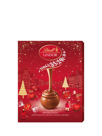 Lindt Lindor Christmas Advent Calendar, 235g - view 2, Multi