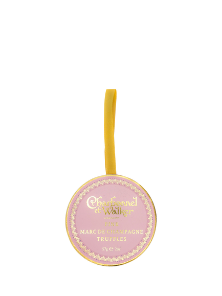 Charbonnel et Walker Pink Champagne Truffles Bauble, 57g - view 2, Multi