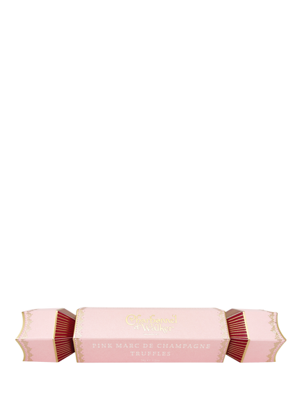 Charbonnel et Walker Pink Champagne Truffles Mini Cracker, 34g, Multi