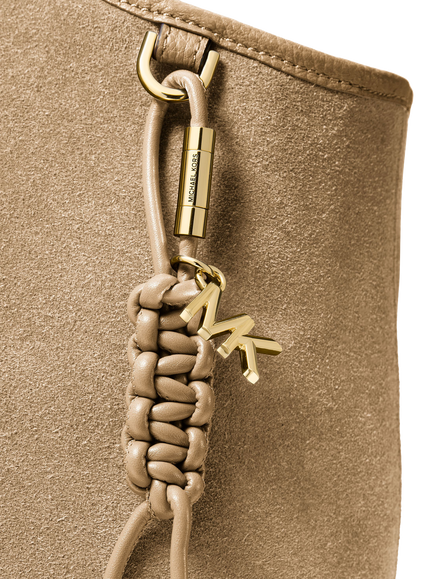 Michael Kors Braided Bag Charm - view 2, Khaki