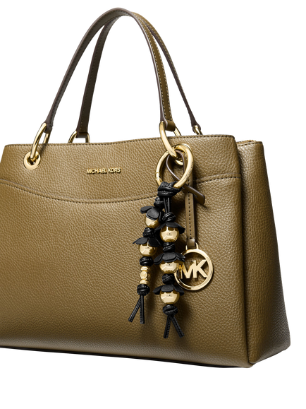 Michael Kors Flower Charm - view 2, Black