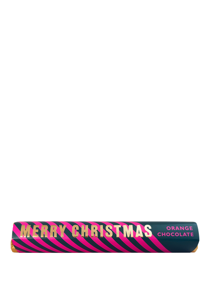 House of Dorchester Merry Christmas Milk Chocolate Orange Bar, 85g - view 2, Multi