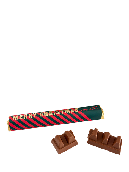 House of Dorchester Merry Christmas Milk Chocolate Bar, 85g, Multi