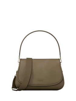 Michael Kors Medium Leather Holmes Messenger Bag, Loden, Loden