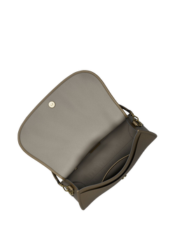Michael Kors Medium Leather Holmes Messenger Bag, Loden - view 2, Loden