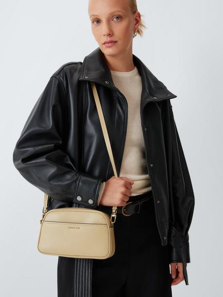 Michael Kors Jet Set Camera Crossbody Bag - view 2, Khaki
