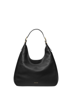 Michael Kors Nolita Leather Hobo Bag, Black, Black