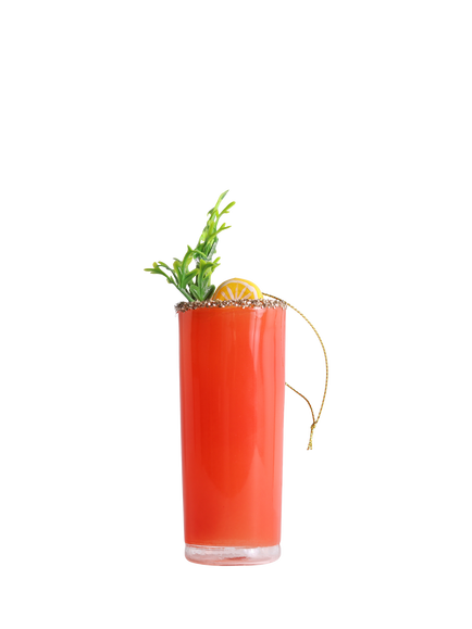 Studio THIE Glass Bloody Mary Decoration, Multi - view 2, Multi