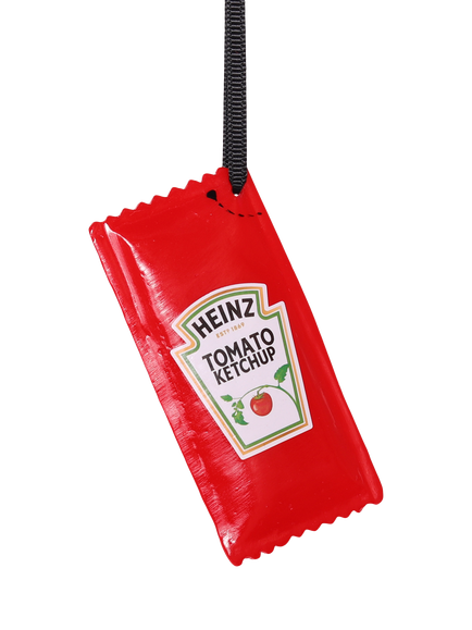 Studio THIE Ketchup Sachet Bauble, Multi, Multi