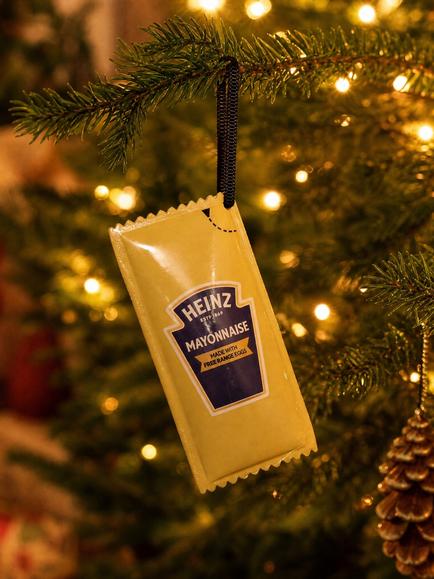 Studio THIE Heinz Mayo Sachet Bauble, Multi - view 2, Multi