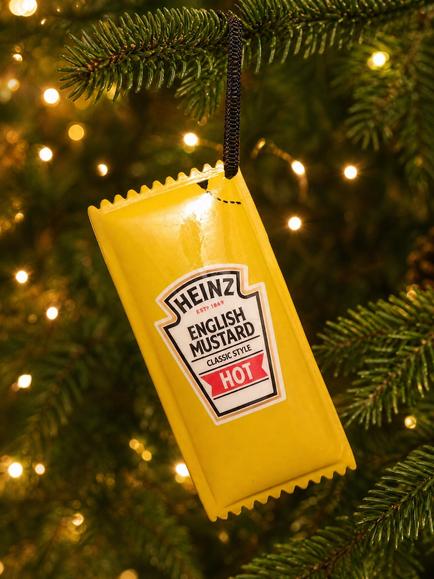 Studio THIE Heinz Mustard Sachet Bauble - view 2, Multi