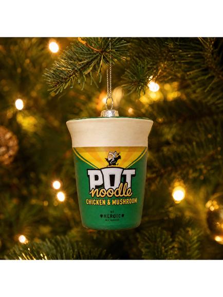 studio THIE Pot Noodle Christmas Tree Bauble - view 2, Multi