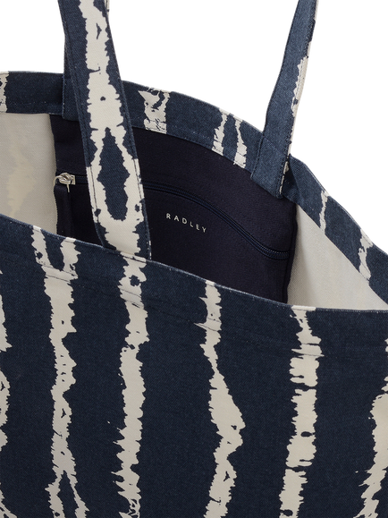 Radley Large East West Tote Bag, Naval - view 2, Naval