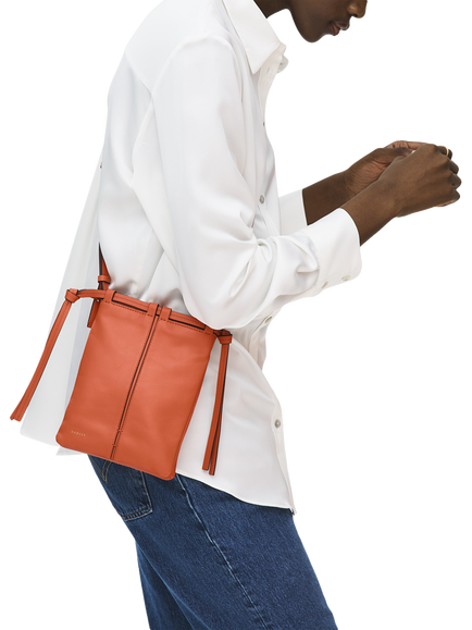 Radley The Connaught Leather Crossbody Bag - view 2, Lobster