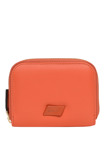 Radley The Belsize Quilted Leather Zipped Purse, Lobster