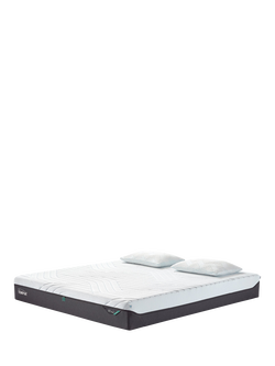 TEMPUR OUTLET Pro® Plus CoolQuilt Memory Foam Mattress, Medium Tension, King Size, Like New, White