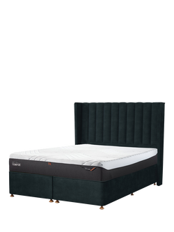 TEMPUR® OUTLET Wickham Full Depth Headboard, King Size, Like New, Emerald, Emerald
