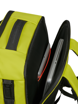 Samsonite Glazed Medium 17.3" Travel Backpack, 33L - view 2, Lime Punch