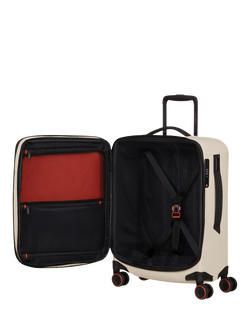 Samsonite Glazed 55cm Expandable 8-Wheel Suitcase, 44/49L - view 2, Sandstone