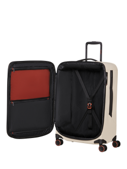Samsonite Glazed 67cm Expandable 8-Wheel Suitcase, 83/94L - view 2, Sandstone
