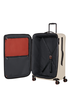 Samsonite Glazed 84cm Expandable 8-Wheel Suitcase, 160/178L, Sandstone - view 2, Sandstone
