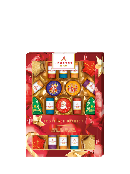 Niederegger Christmas Marzipanerie Selection, 295g, Multi