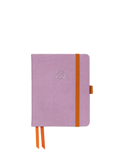 MUM's Office Mini School Year Week to View 2026-27 Diary, Purple, Purple