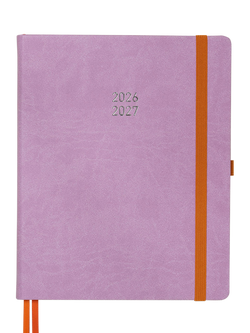 MUM's Office Big Family School Year Academic 2026-27 Diary, Purple, Purple
