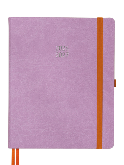 MUM's Office Big Family School Year Academic 2026-27 Diary, Purple, Purple