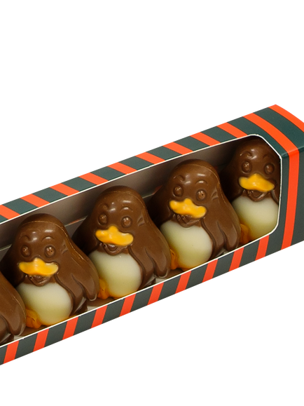 Natalie Belgian Chocolate Penguins, 85g - view 2, Multi