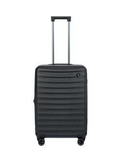 Bric's Nausicaa B|Y 67cm Medium Expandable 4-Wheel Suitcase, 93L, Black, Black