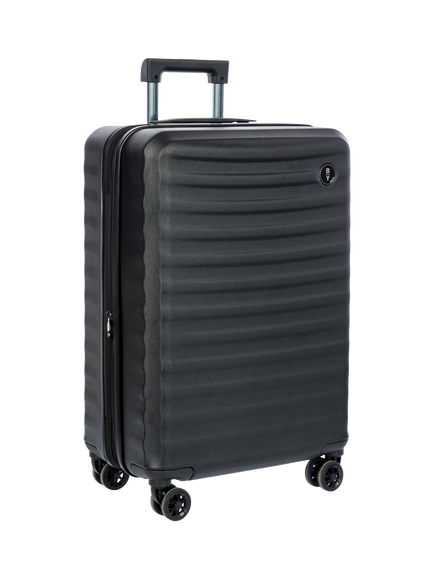 Bric's Nausicaa B|Y 67cm Medium Expandable 4-Wheel Suitcase, 93L, Black - view 2, Black