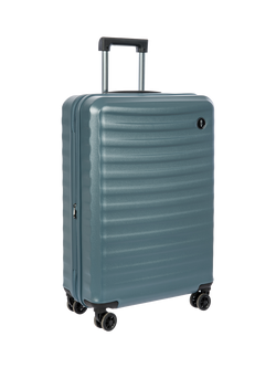 Bric's Nausicaa 67cm Expandable 4-Wheel Medium Suitcase, 93L, Blue - view 2, Blue
