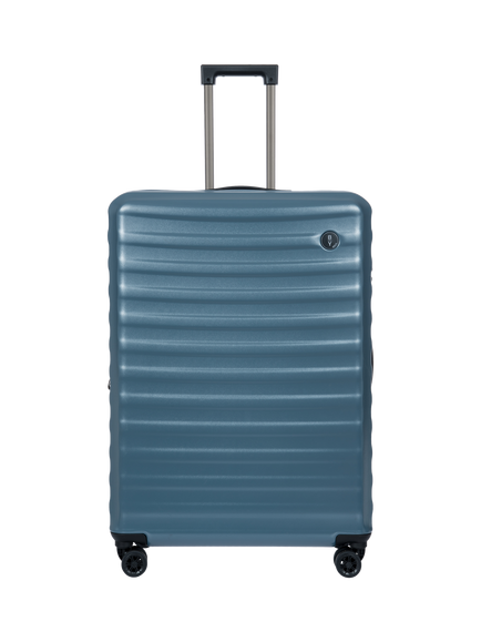 Bric's Nausicaa 77cm Expandable 4-Wheel Large Suitcase, 135L, Blue, Blue