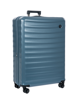 Bric's Nausicaa 77cm Expandable 4-Wheel Large Suitcase, 135L, Blue - view 2, Blue