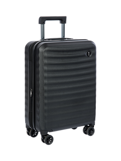 Bric's Nausicaa 55cm Expandable 4-Wheel Cabin Suitcase, 50L, Black - view 2, Black