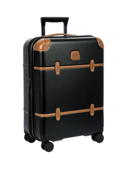Bric's Bellagio 55cm Expandable 4-Wheel Cabin Suitcase, 45L, Black - view 2, Black