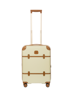 Bric's Bellagio 55cm Expandable 4-Wheel Cabin Suitcase, 45L, Neutral, Neutral