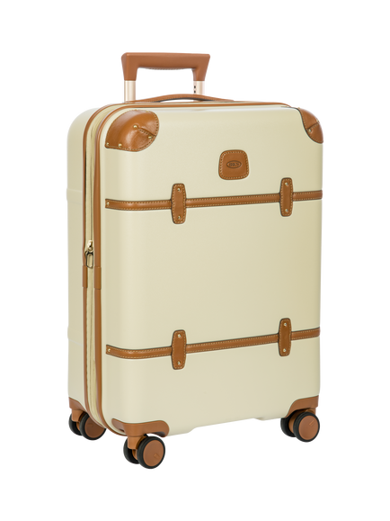 Bric's Bellagio 55cm Expandable 4-Wheel Cabin Suitcase, 45L, Neutral - view 2, Neutral