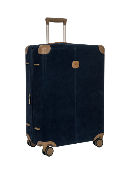 Bric's Life Hybrid 71cm Expandable 4-Wheel Medium Trolley Suitcase, 115L, Blue Navy - view 2, Blue Navy