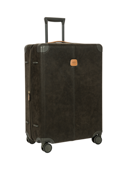 Bric's Life Hybrid 71cm Expandable 4-Wheel Medium Trolley Suitcase, 115L, Olive - view 2, Olive