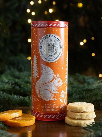 Shortbread House of Edinburgh Shortbread with Clementine Tin, 200g - view 2, Multi
