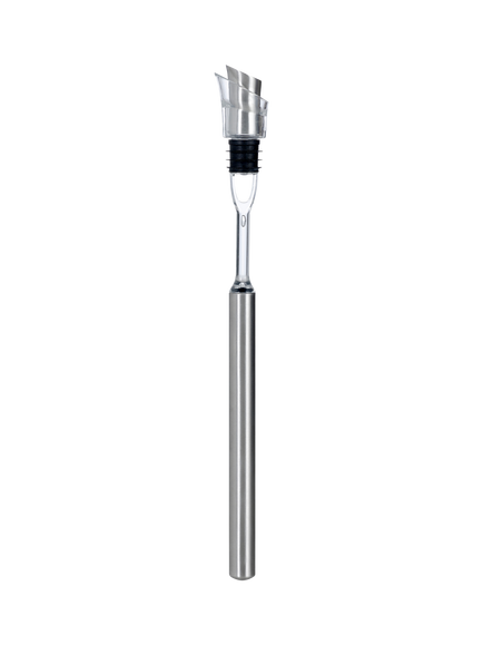 AdHoc Wine Bottle Cooling Stick & Pourer, Clear
