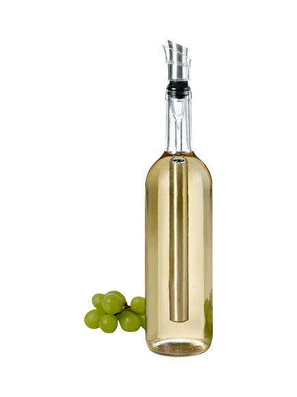 AdHoc Wine Bottle Cooling Stick & Pourer - view 2, Clear
