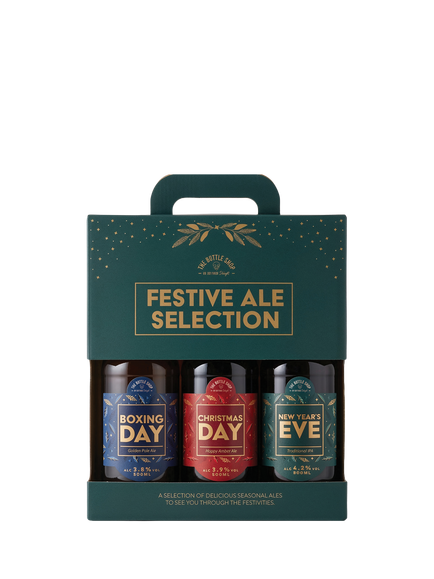 Cottage Delight Festive Ale Selection, 3x 500ml, Multi