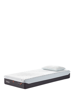 TEMPUR OUTLET Pro® Plus Cool Quilt Memory Foam Mattress, Firm, Like New, White