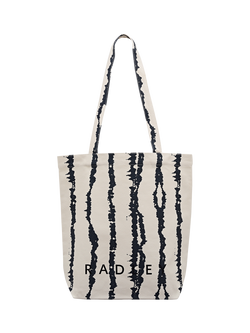 Radley Tie Dye Stripe Canvas Medium Tote Bag, Natural, Natural