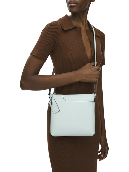 Radley Pockets Leather Small Crossbody Bag - view 2, Seafoam
