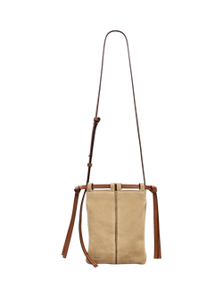 Radley The Connaught Suede Cross Body Bag, Sahara, Sahara